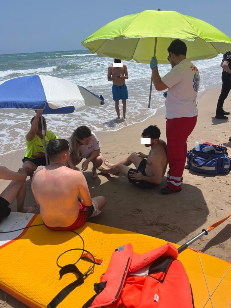 Intervenció heroica al Mareny de Barraquetes